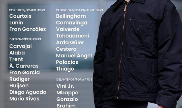 PG电子官方网站-皇马欧冠客战曼城大名单：姆巴佩、贝林厄姆、卡雷拉斯回归